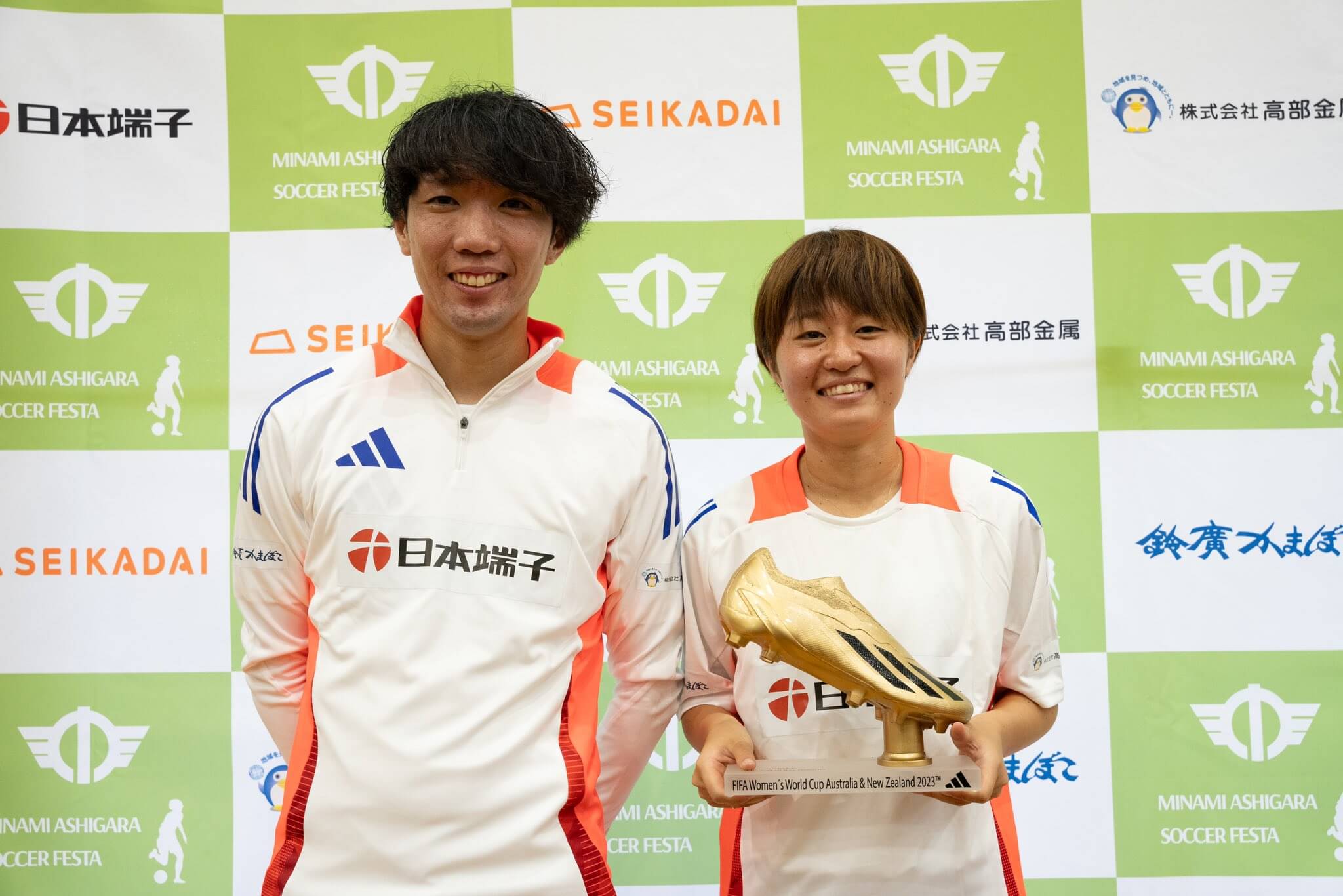 宮澤ひなた選手 南足柄サッカーフェスタ」協賛 - 日本端子株式会社